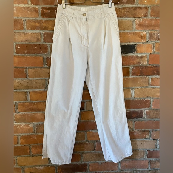 ARITZIA WILFRED FREE zenith pant beige size 4 - Picture 2 of 13